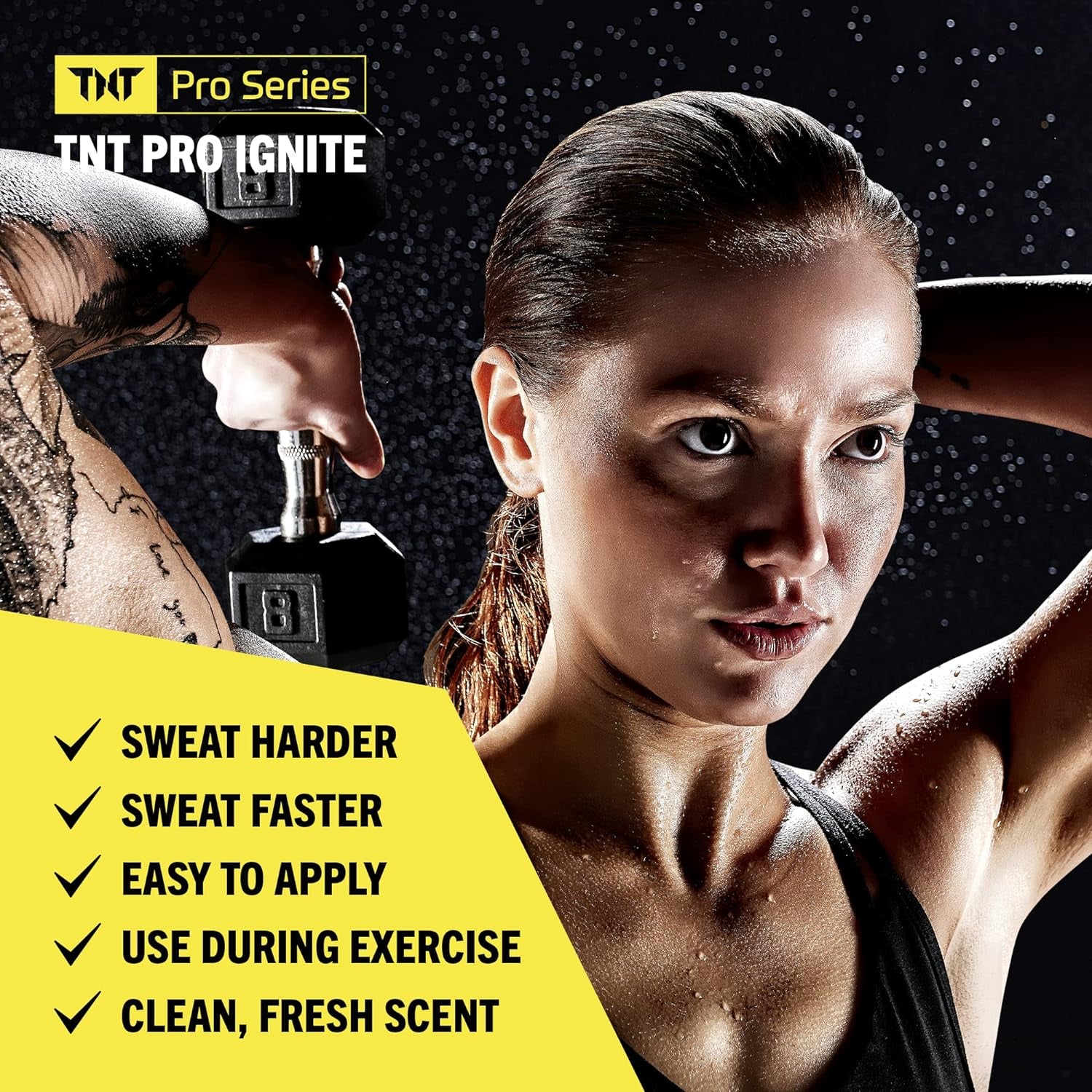 TNT PRO Ignite Sweat Gel - Natural Thermogenic Workout Sweat Cream