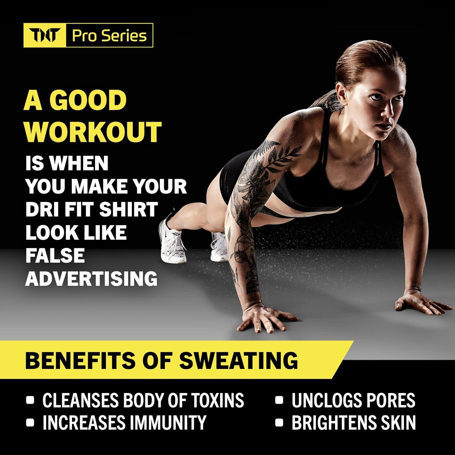TNT PRO Ignite Sweat Gel - Natural Thermogenic Workout Sweat Cream
